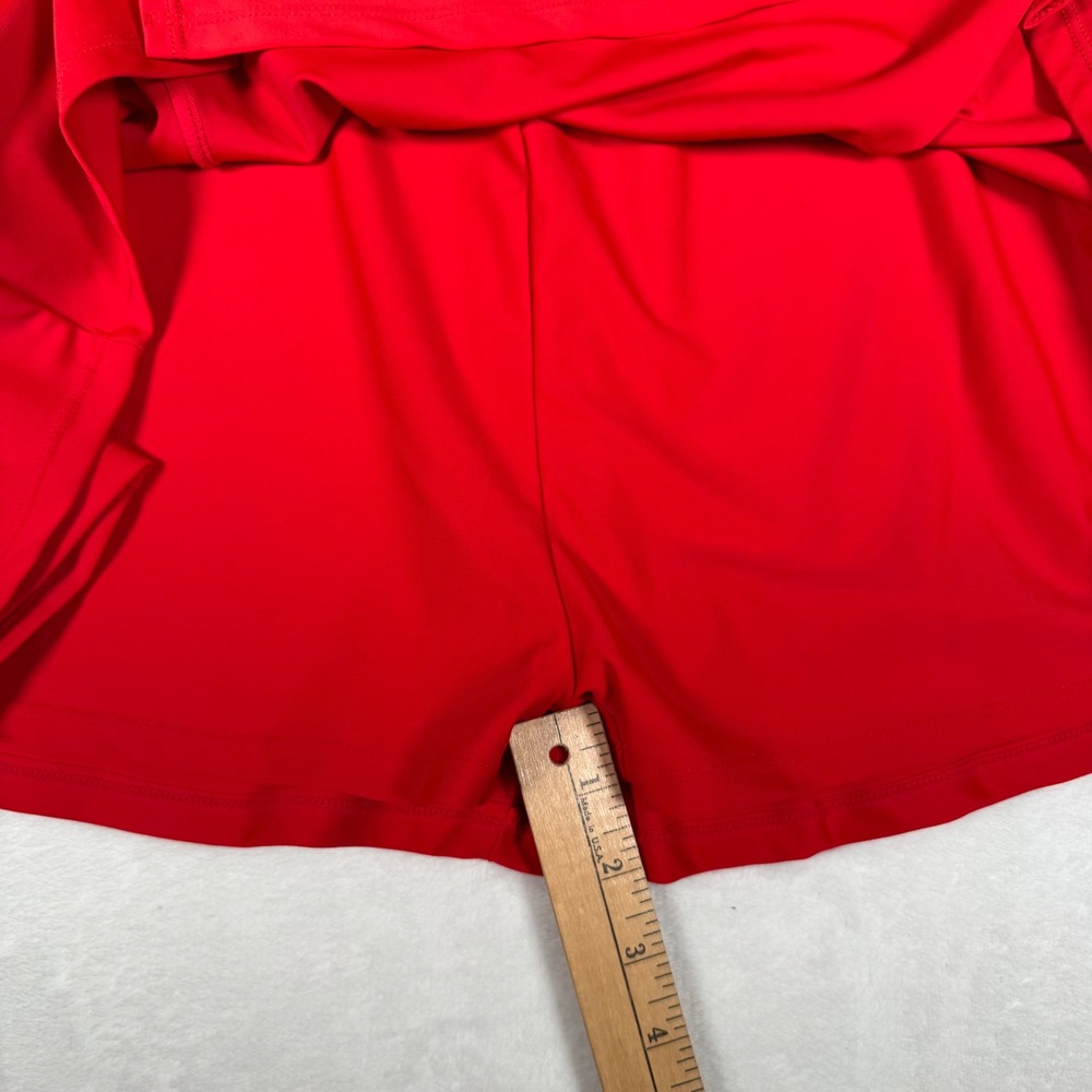 White Birch Red Cutout Athletic Dress w Shorts‎ Tag 3X Fits XL | D90514P - Picture 8 of 8